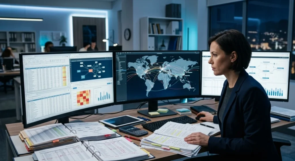 divorce involving international assets, forensic accountant does research