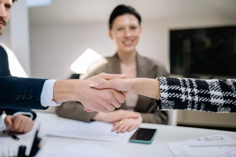 mediation divorce handshake